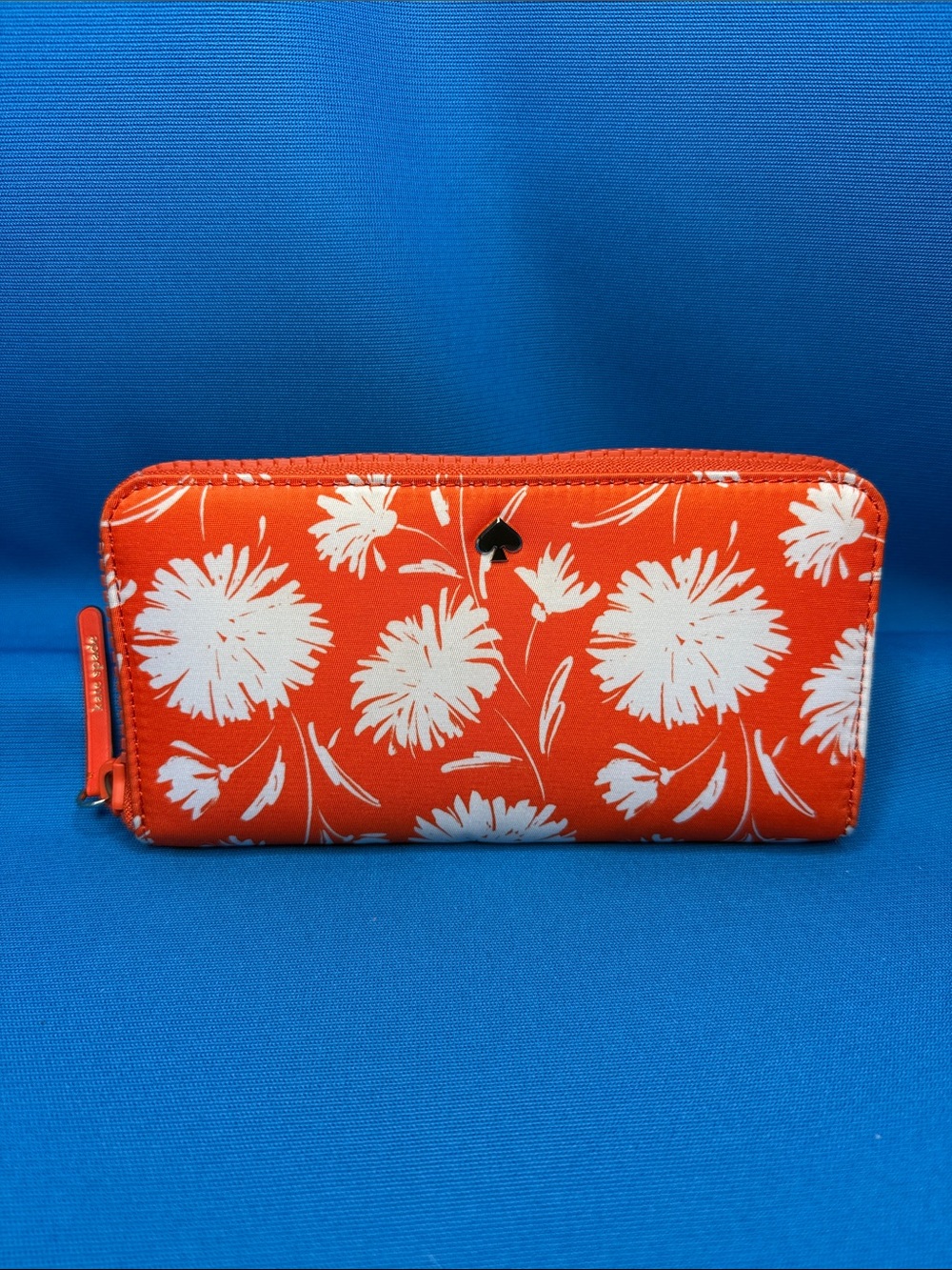 GORGEOUS $229 KATE SPADE JAE WILD BLOSSOM FLORAL LARGE CONTINENTAL NYLON WALLET